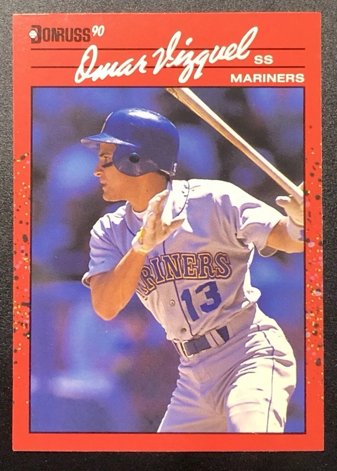 1990 Donruss - Omar Vizquel #483 - Image 1 of 2