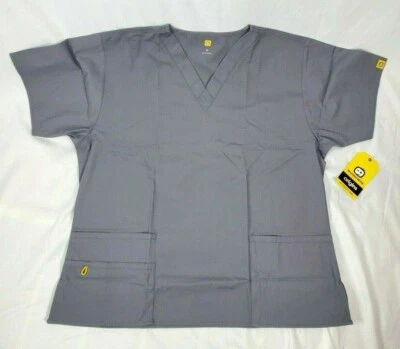 WonderWink Origin Women's Solid Color Scrubs Bravo 5 Pocket V-Neck Top, XL       - Image 1 of 2