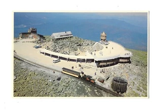 Vintage Postkarte Luftaufnahme Mt Washington State Park White Mountain NH Zug - Bild 1 von 2