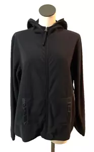Kate Hill Vintage NWT Women’s Fleece Jacket size Xl Zip Up Hooded Performance - Picture 1 of 12