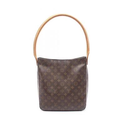 LOUIS VUITTON Looping GM Schultertasche M51145 Monogram Canvas Braun Gebrauch... - Bild 1 von 4