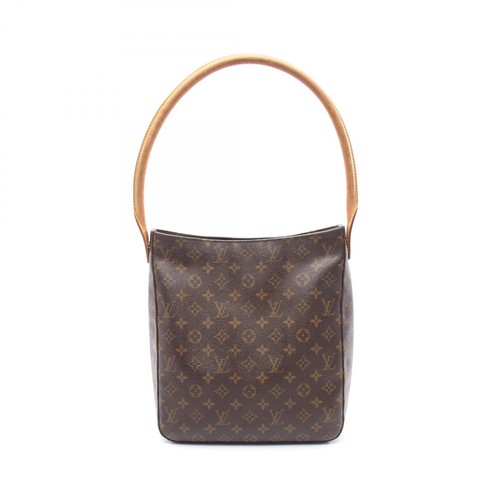LOUIS VUITTON（LV） Borsa a tracolla Louis Vuitton Looping GM M51145 tela monogramma marrone usata donna LV