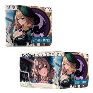 Nuevo Traje Lisa Minci Sumeru GENSHIN IMPACT Billetera Doble Plegable Tarjeta de Crédito Billetera - Imagen 1 de 2