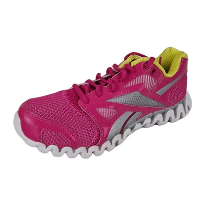 🚨 REEBOK ZIGNANO Fly 2 J90102 Pink Yellow Women Sneakers Running Shoes Size 9 - Image 1 of 4