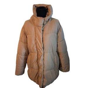 Old Navy Water-Resistant Puffer Jacket Tan Size XL - Picture 1 of 5