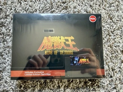 NEW Majyūō: King of Demons Collector's Edition (SNES NTSC) Retro-Bit - SEALED! - Image 1 of 4