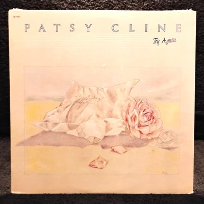 (SEALED) PATSY CLINE  "TRY AGAIN"  (RARE VINYL / 1ST RL-1982) - Image 1 of 4