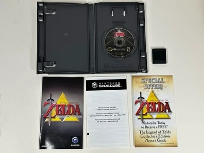 Zelda Collector’s Ed GameCube Promocional The Legend Of + Tarjeta de Memoria! Nintendo Foto 1 de 4