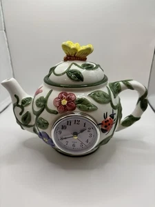 Schmetterling Marienkäfer & Blumen Stil-Augen von Baum Bros Teekanne & Uhr getestet  - Bild 1 von 8
