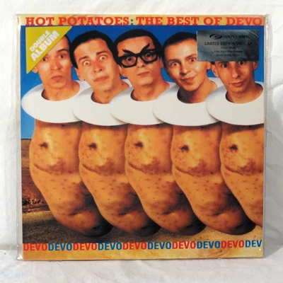 DEVO - Hot Potatoes: The Best Of Devo  2001 UK Simply Vinyl  180g 2xLP NM - Image 1 of 2