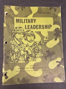 Military Leadership FM 22-100 Juli 1990 Army Field Manuel Taschenbuch - Bild 1 von 7