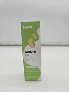 HERO Bright Eyes Illuminating Eye Cream Full Size 0.50 oz (15 mL) New in Box - Picture 1 of 4