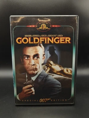 007 Goldfinger (DVD, Widescreen, 1964, Special Edition) Sean Connery - Image 1 of 4