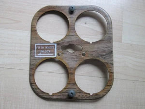 Volvo White Instrument Cluster Gauge Panel f. Secondary Gauges 5th Wheel #M266UB - Picture 1 of 6