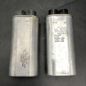 GE and Aerovox High Voltage Capacitors 2500VAC .81uf and 1.15uf Free Shipping - Picture 1 of 6