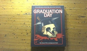  Graduation Day Blu-Ray Horror Slipcover Vinegar Syndrome  - Picture 1 of 4