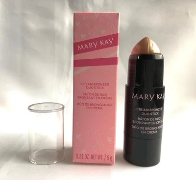 Mary Kay CREAM BRONZER DUO STICK Honey & Luster NIB Limited Edition - Image 1 of 2