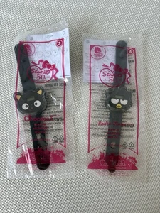 Orologio giocattolo Badtz-Maru Chococat Sanrio McDonalds Happy Meal nuovo 2010 lotto di 2 - Foto 1 di 4