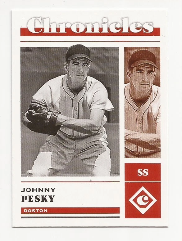 2023 Panini Chronicles Baseball Red Sox Johnny Pesky Card #22 - Image 1 of 1
