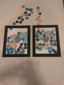 Customizable Picture Frame/Heart Wall Art