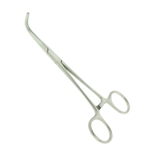 Mixter Thoracic Forceps, 11", Right Angled Jaws, Longitudinal Serrations - Picture 1 of 1