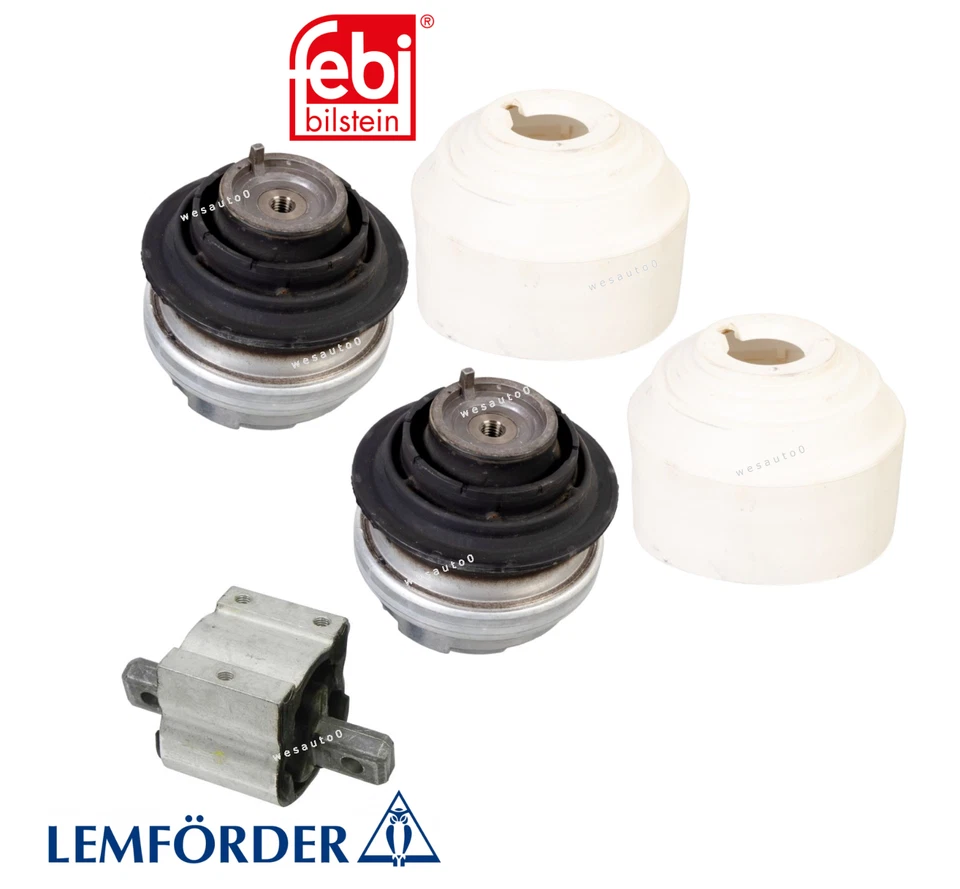 Juego de montaje de motor y transmisión 3 piezas OES para Mercedes S400 Hybrid Foto 1 de 1