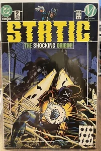 STATIC #2 (DC 1993) SCHOCKIERENDER URSPRUNG 1. Tarmack App - DC Meilenstein GEPRESST HG NM - Bild 1 von 2