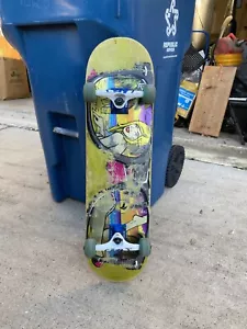 Echte Skateboard-Deck-Sonnenbrille Mädchen im Bikini mit blaugrünem Donner LKW - Bild 1 von 7