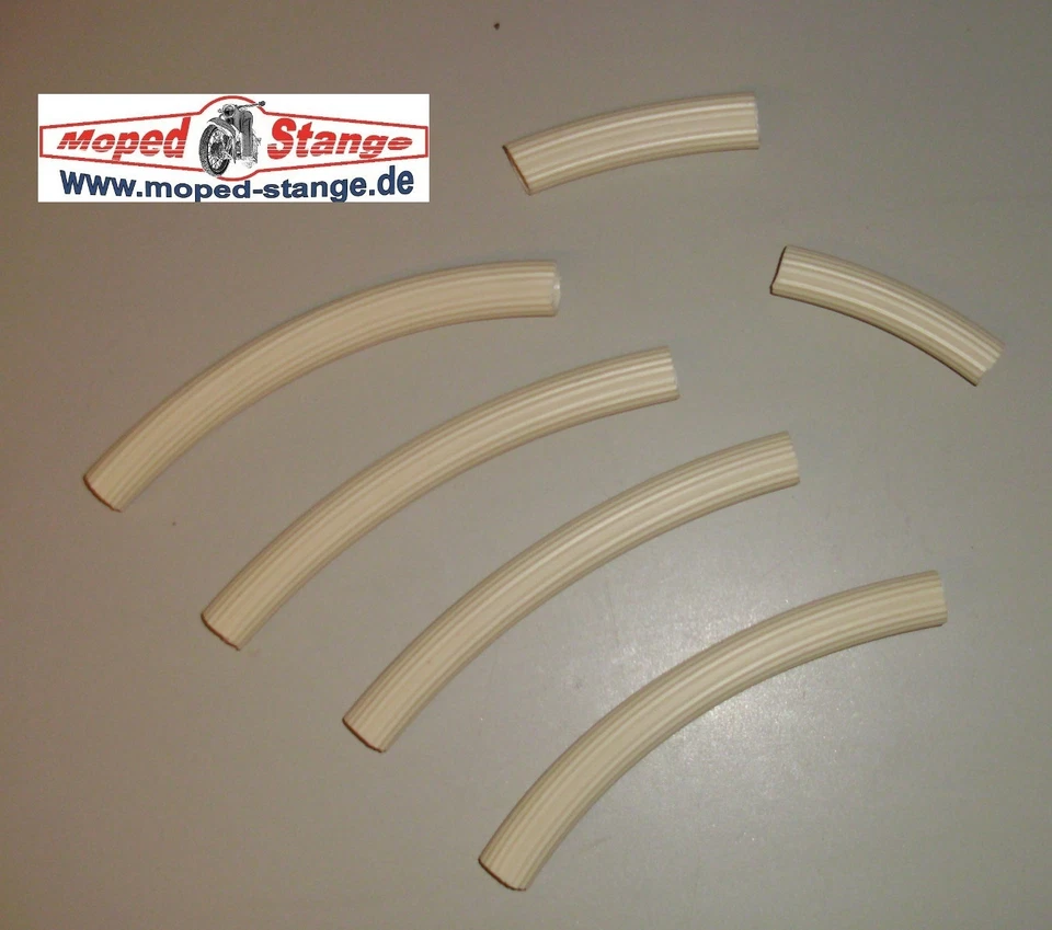 Star Schwalbe Gepäckträger Schaltwippe Gummi Bezug beige passend f. Simson - Bild 1 von 1