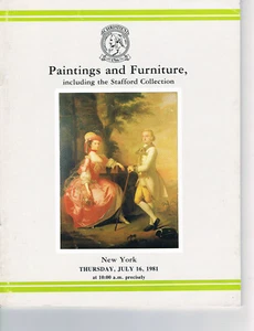 Christie's - Paintings & Furniture inc the Stafford Collection July 16, 1981 - Picture 1 of 1