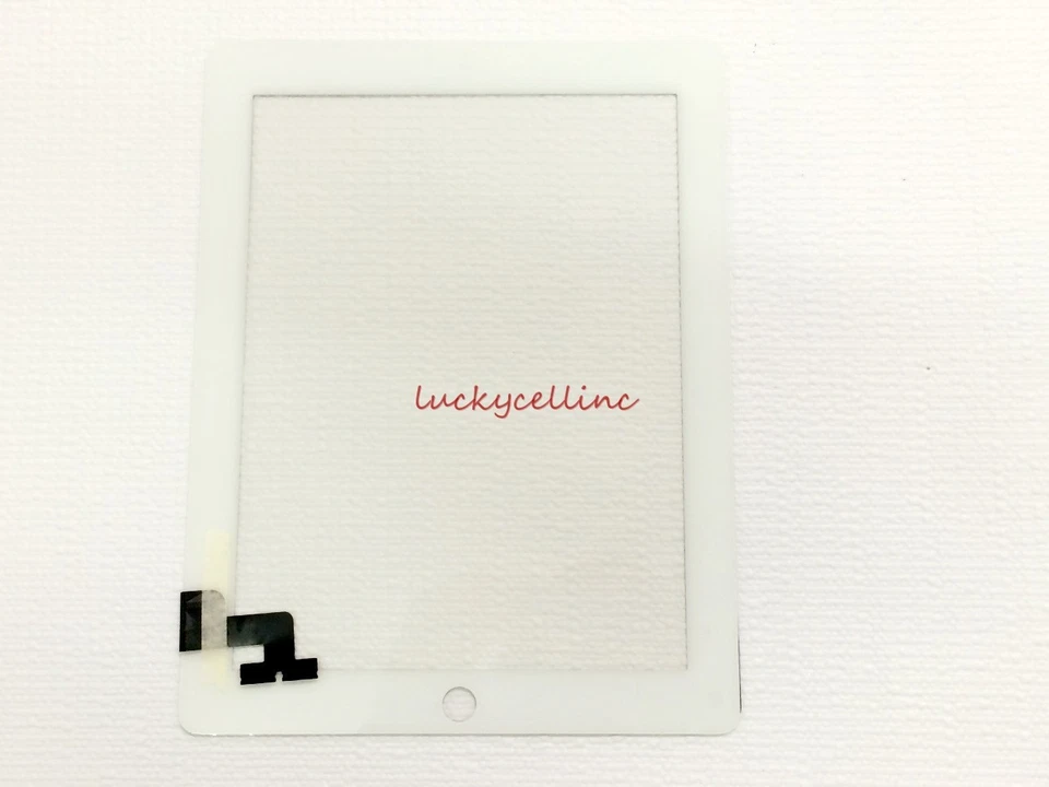 Touch Screen Glass Digitizer replacement for iPad 2 A1395 A1397 A1396 White - Image 1 of 1
