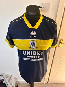 Middlesbrough 2023-24 Away Football Shirt Medium Errea - Picture 1 of 7