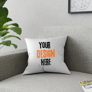 Large Size Custom Pillow Case Personalised Photo Pillowcase Double Sided Cushion - Picture 1 of 2