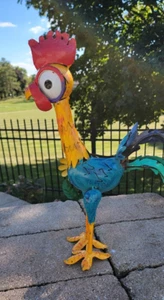 Metal Art Hei Hei the Rooster Rustic Multicolor - Picture 1 of 8