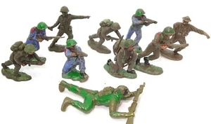 BRITAINS HERALD 10 ENGLISH SOLDIERS - - Picture 1 of 1
