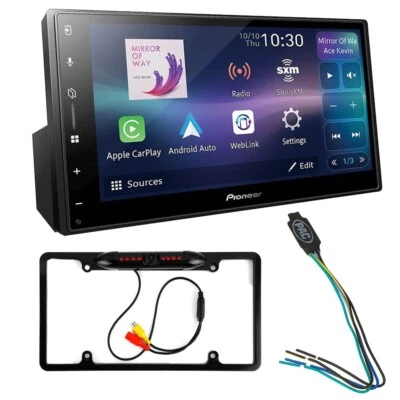 Pioneer DMH-W3000NEX Single DIN Car Receiver Bluetooth Backup Cam Video Bypass - Image 1 of 4