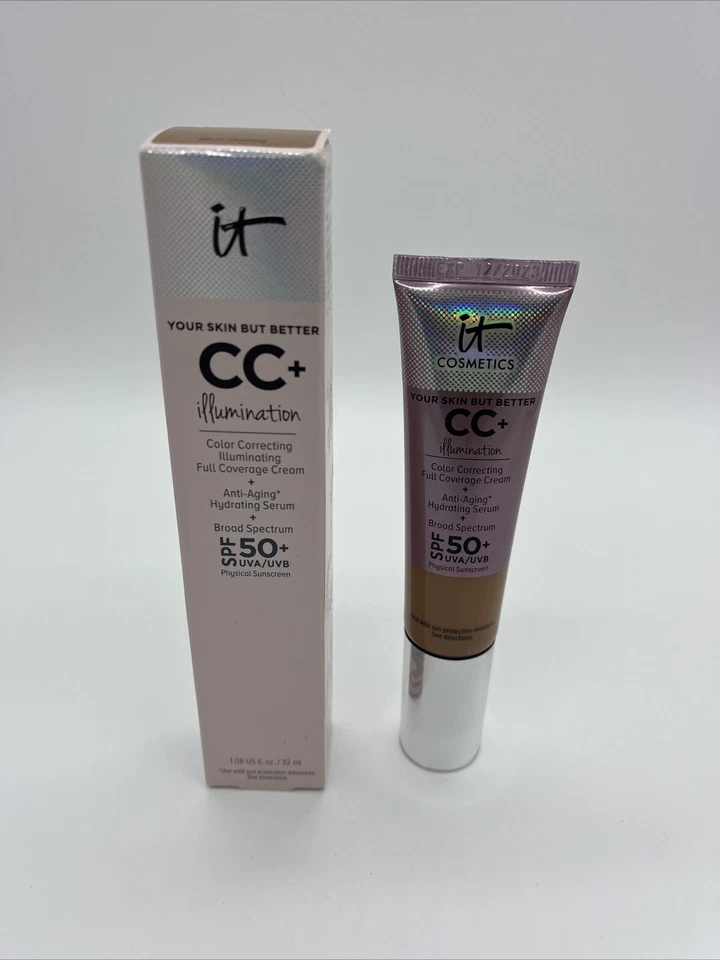 IT Cosmetics CC+ Illumination with SPF 50+ - Rich, 1.08 fl.oz - New With Box - Image 1 of 3