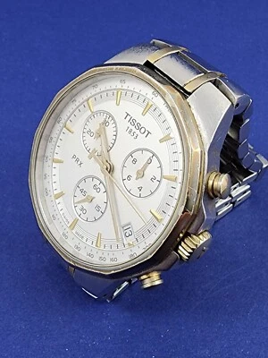 TISSOT PRX T077417A 41MM STAINLESS STEEL QUARTZ SPORTS WATCH - image 1 of 4