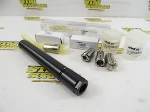 NEW PARLEC DA100 COLLET CHUCK #EXT100 1" SHANK + 4 NEW COLLETS - Imagen 1 de 11