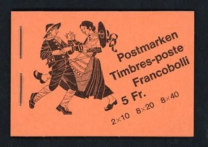 Cuadernos de sellos Suiza 72a estampados variante de tapa a - Imagen 1 de 1