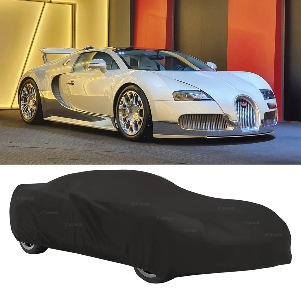 Protector exterior a prueba de agua y polvo cubierta completa satinada para coche Bugatti Veyron Foto 1 de 4