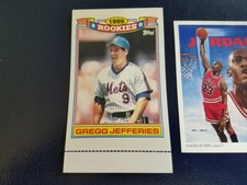 Gregg Jefferies New York Mets 1989 Topps Rookies Proof RARE ODDBALL