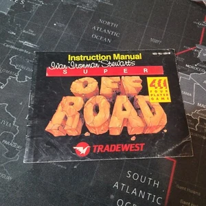 MANULA ONYL! Super Off Road - Nintendo NES NO GAME! - Bild 1 von 2