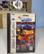 x-men children of the atom sega saturn case and manual only