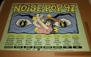 Noise Pop 97 San Francisco Poster 22x30 Kunst von Alan Forbes - Bild 1 von 12