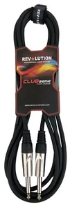 REV 10ft Professional Audio Cble Connectors 1/4’’ Mono Plug to 1/4’’ Mono Plug - Picture 1 of 4