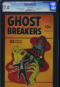 Ghost Breakers #2 - CGC-7.0, OW - S&S - Cubierta de cabeza encogida - Edad de Oro - Imagen 1 de 3