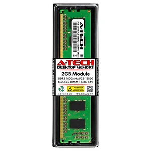 2GB DDR3-1600 DIMM Micron MT4JTF25664AZ-1G6 Equivalent Desktop Memory RAM - Picture 1 of 2