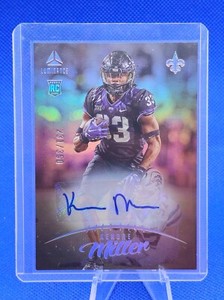 Kendre Miller 2023 Panini Luminance #128 Auto /350 (RC) New Orleans Saints