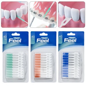 Cepillo de dientes higiene bucal hilo dental palillo de dientes cepillo bucal cuidado bucal K - Imagen 1 de 17